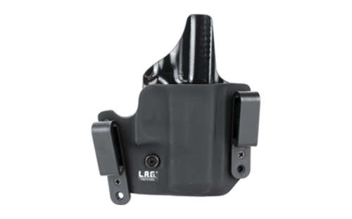 Holsters L.A.G. Tactical Inc. Defender LAG DFNDR FOR GLK 26 OWB/IWB BLK RH